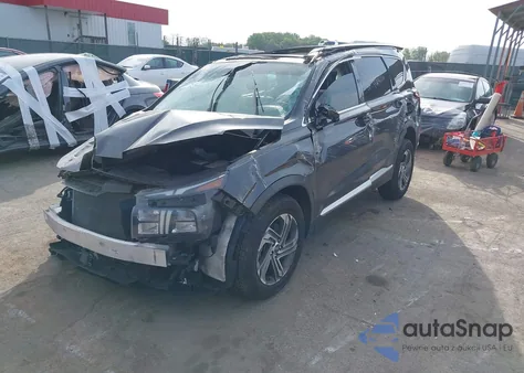 2021 Hyundai Santa Fe Sel из США, поврежденный, VIN 5NMS3DAJ2MH365039